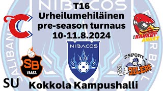 Urheilu Mehiläinen Preseason turnaus 101182024 Kokkola Kampushalli sunnuntai [upl. by Nalim842]