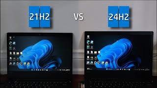 Windows 11 21H2 vs Windows 11 24H2  SPEED TEST [upl. by Phipps]