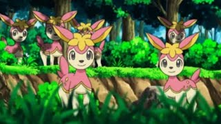 Deerling and Sawsbuck Pokemon all Attacks [upl. by Bethina]