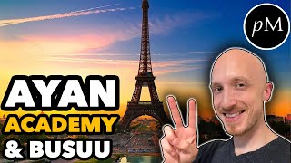 Fluent in French Italian Ayan Academy amp Busuu [upl. by Ahsietal]