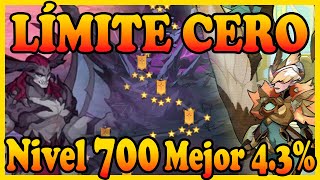 ⛔️Límite Cero Mejor 43 Nivel 700  Abismo Pernicioso AFK Arena Perilous Abyss Zero Limit [upl. by Adnovay893]