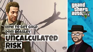 Gold in GTA 5 Uncalculated Risk Tutorial  GTA5 Dom Parachute Mission [upl. by Lohman123]