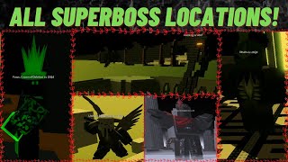 UPDATED SHOWING ALL SUPERBOSS LOCATIONS SHADOVIS RPG [upl. by Iaht]