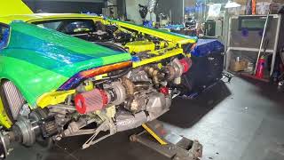 Artek Twin Turbo Huracan Dyno Test [upl. by Sel814]