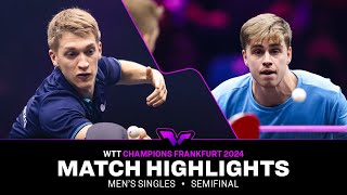 Anton Kallberg vs Truls Moregard  MS SF  WTT Champions Frankfurt 2024 [upl. by Okemak]