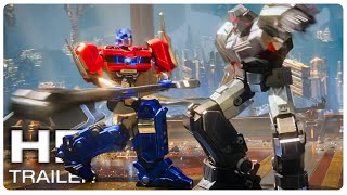 TRANSFORMERS ONE quotOptimus Prime Vs Megatron Fight Scenequot Trailer NEW 2024 [upl. by Golanka742]