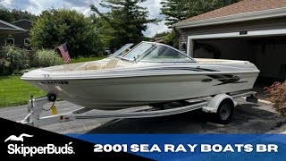 2001 Sea Ray 180 Bow Rider Boat Tour SkipperBuds [upl. by Eldoria]