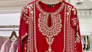 Aghanoor New Wedding Snd Party Wear Dresses  6 November 2024 [upl. by Ydrah871]