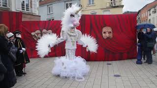 Carnaval de Remiremont défilé du dimanche la licorne [upl. by Elatsyrc365]