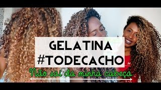 GELATINA TODECACHO NÃO SAI DA MINHA CABEÇA [upl. by Roxane]