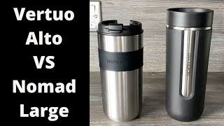 Nespresso Vertuo Alto Travel Mug vs Nomad Large  Which is Best  Comparison amp Review  Travel Mugs [upl. by Ahel]