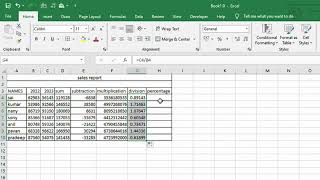 sumsubdivmultpercentage formulas in excel [upl. by Truelove]