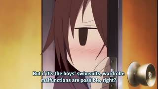 Wardrobe malfunction are possible  Seitokai Yakuindomo TeacherFunny anime moment [upl. by Elison]