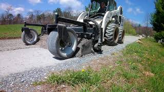 Restoration of Severely Damaged Gravel Road with Before and After pics [upl. by Nilsoj]