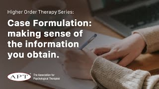 Case Formulation making sense of the information you obtain [upl. by Rahab]