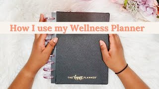 How I use my Wellness Planner Full flip through May amp June setup [upl. by Aryt]