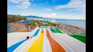 Eftalia Marin Resort Hotel Alanya Antalya in Turkey [upl. by Anrapa]