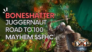 Boneshatter Juggernaut  DESTROYING SSFHC Mayhem [upl. by Ewell]