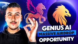 GENIUS AI MASSIVE AIRDROP OPPORTUNITY 🚀🚀🚀 [upl. by Eterg]