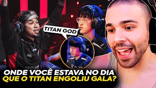 🚨 TITAN FOI ELOGIADO PELOS PLAYERS DA LNG NA CHAMPIONS QUEUE MINERVA REAGE [upl. by Tarrant]