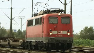 Eisenbahn Alltag mit der E40 ELok Oldtimer im schweren Betrieb [upl. by Bethel]