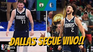 Dallas ATROPELA e se mantém VIVO nas Finais da NBA   Dallas vs Celtics Análise [upl. by Rickart876]