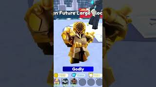 Unboxing Golden Future Large Clockman In Toilet Tower Defense Roblox [upl. by Allesig]