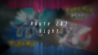 Route 203 Night  Pokémon Diamond amp Pearl Soundtrack Restored [upl. by Athalee]