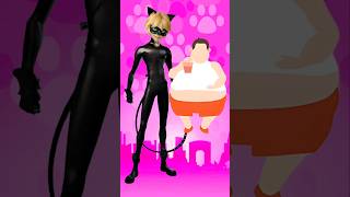 fat mod miraculous characters funny mod 🤣  shorts viral viral anime miraculous tiktok [upl. by Aimac]