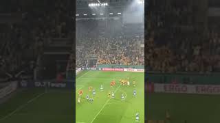 Pokalwahnsinn bei Dynamo Dresden vs Darmstadt 98  Lemmers Ausgleich in der 9011min zum 22 [upl. by Cory]