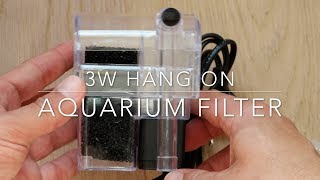 3W Hang on Aquarium Filter [upl. by Whall853]