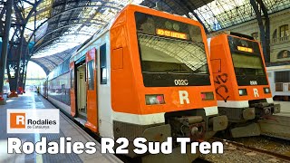 R2 Sud Tren  Rodalies de Catalunya  Viaje Completo [upl. by Aseuqram]