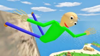 Baldis Basics Ragdolls Jumps amp Falls GMOD Episode 333 [upl. by Joelle]