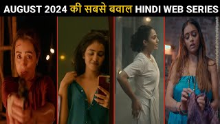 6 New Crime Thriller Hindi Web Series August 2024 [upl. by Streeter]