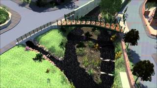 Stonehaven Flood Protection Scheme Animation [upl. by Obara352]