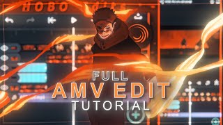 Full amv edit tutorial on alight motion Preset [upl. by Doner]