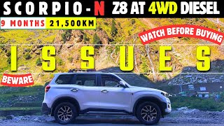 Watch This Before Buying Mahindra ScorpioN 🔥  9Months 21000Km Mahindra Issues travel mahindra [upl. by Ntisuj]