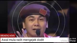 Dodit vs Radit Stand Up Comedy [upl. by Eisyak843]