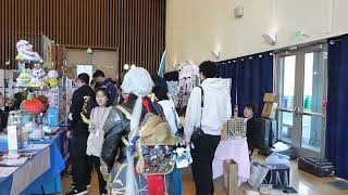 A wild Genshin amp Final Fantasy 7 cosplayers has appeared on UC Berkeley Anime Destiny 2024 [upl. by Cirdet]