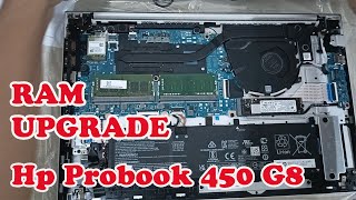 Hp probook 450 g8 ram upgrade [upl. by Htepsle]