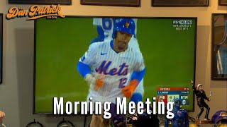 Morning Meeting Reacting To Francisco Lindors Grand Slam  101024 [upl. by Ecyned68]