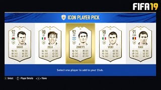 INSANE REPEATABLE ICON SBC  FIFA 19 Ultimate Team [upl. by Yazbak]