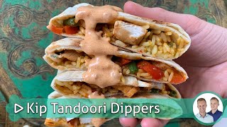 Kip Tandoori Dippers  Koken amp bakken met SterkInDeKeuken [upl. by Mallina]