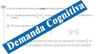 DEMANDA COGNITIVA  Evaluación docente [upl. by Warder]