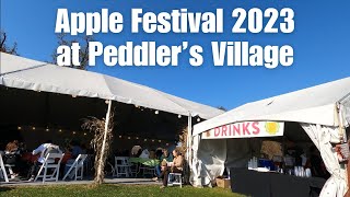 Apple Festival 2023 at Peddlers Village PA  November 5 [upl. by Marice]