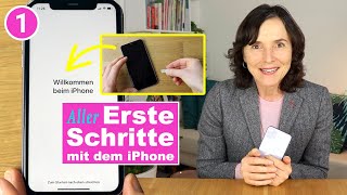 iPhone anmelden und die SIMKarte einlegen Allererste Schritte mit dem iPhone Teil 01 [upl. by Okiron]