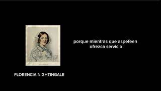 FRASES PERUANAS  FLORENCIA NIGHTINGALE [upl. by Nishi329]