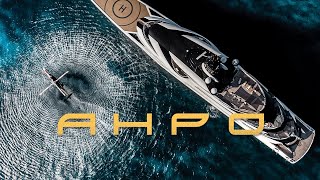 Exploring the Magnificent AHPO A Luxurious €330000000 Superyacht by Moran Yacht amp Ship [upl. by Sixela]