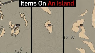 3 Unique Items Are Outside Of The Map Rare Item Weapon Hat  RDR2 [upl. by Acenom]