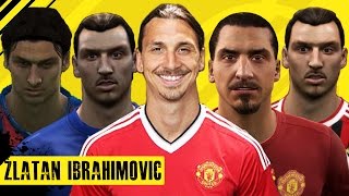 Zlatan Ibrahimovic From FIFA 04 to 17 [upl. by Bohannon]